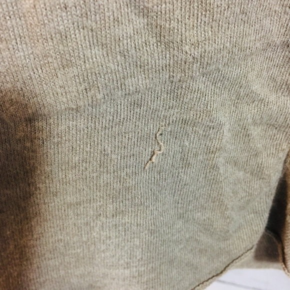 LIGHT BROWN TUNIC LENGTH SWEATER DRESS - Picture 6 of 7